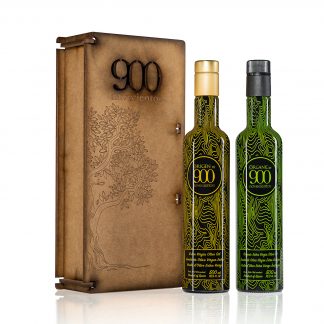 regalar aceite de oliva en envase de madera